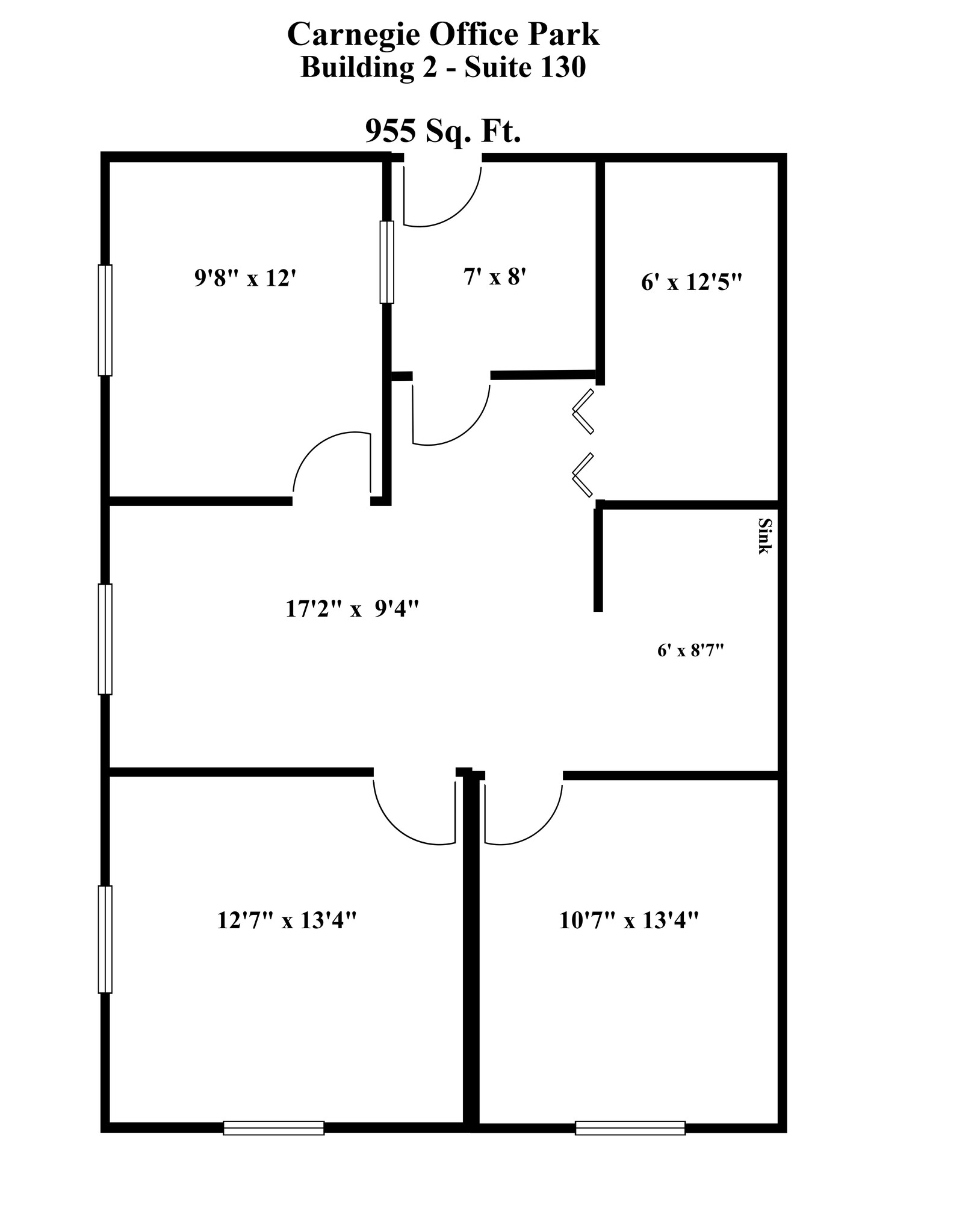 600 N Bell Ave, Carnegie, PA for lease Site Plan- Image 1 of 1