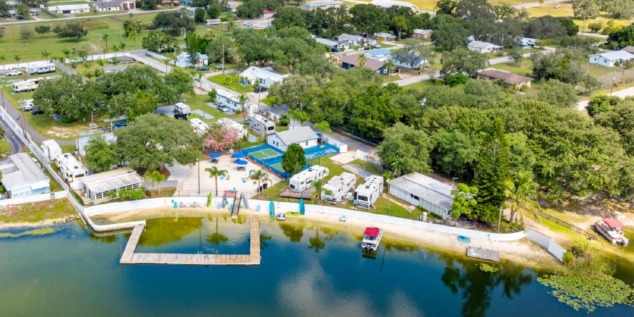 14 Lake St, Frostproof, FL for sale - Aerial - Image 1 of 5