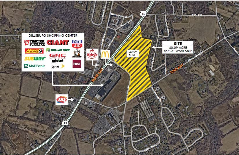 Route 15 & Ore Bank Rd, Dillsburg, PA for sale - Primary Photo - Image 1 of 1