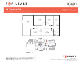 2973 W 7th St, Fort Worth, TX for lease Floor Plan- Image 1 of 6