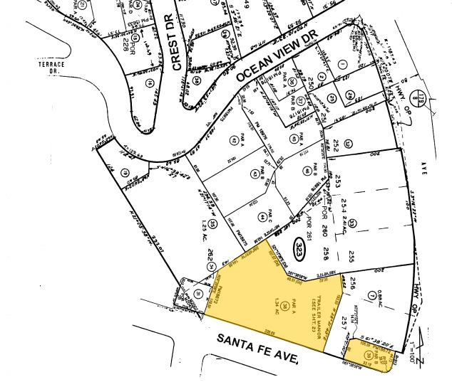 802 S Santa Fe Ave, Vista, CA for sale Plat Map- Image 1 of 1