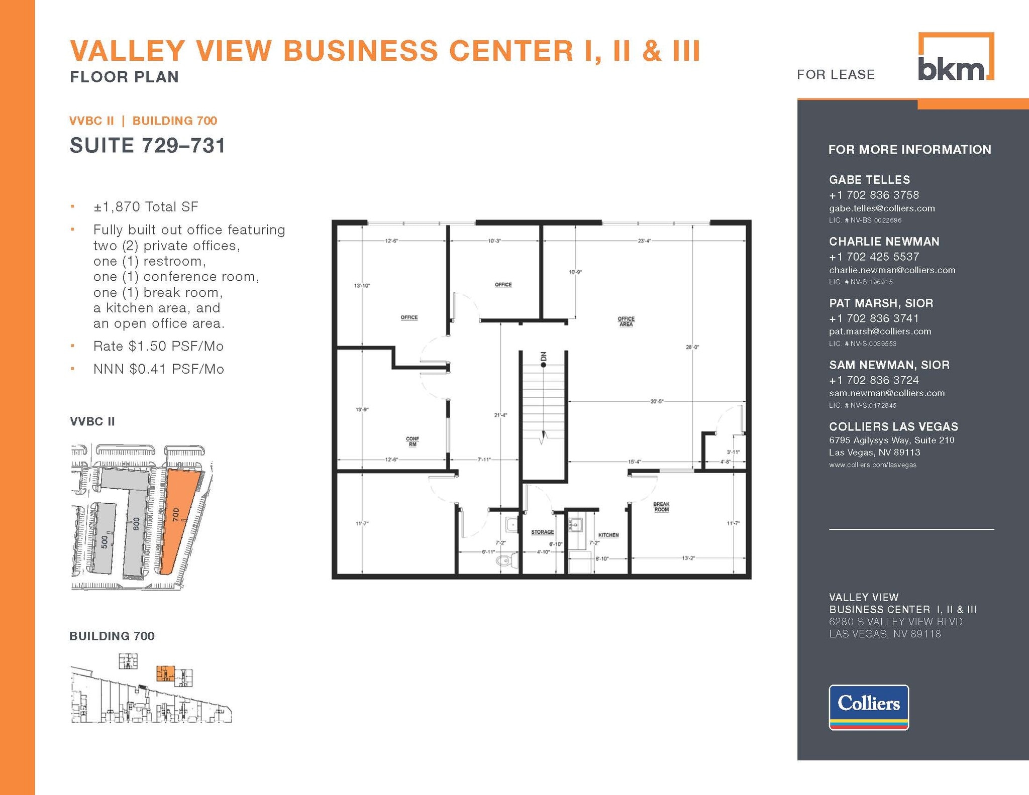 6625 S Valley View Blvd, Las Vegas, NV for lease Interior Photo- Image 1 of 1