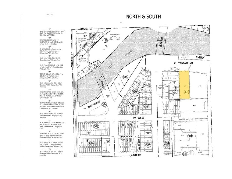 111 E Wacker Dr, Chicago, IL for lease - Plat Map - Image 2 of 10