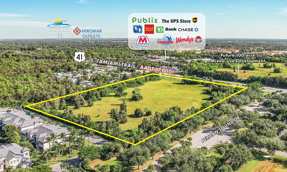 21681 Pelican Sound Drive, Estero, FL for sale - Aerial - Image 3 of 14