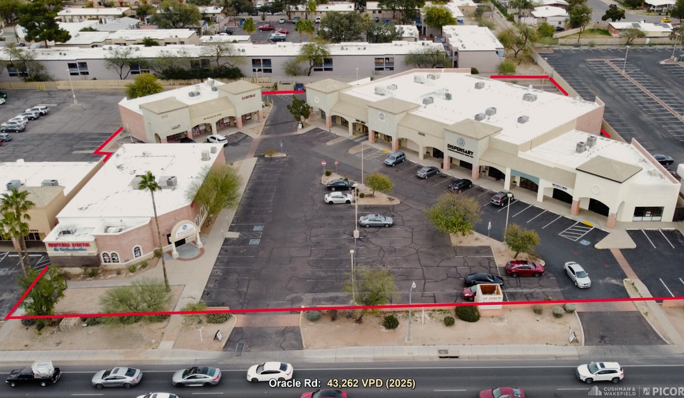 3906-3922 N Oracle Rd, Tucson, AZ for lease - Building Photo - Image 1 of 7