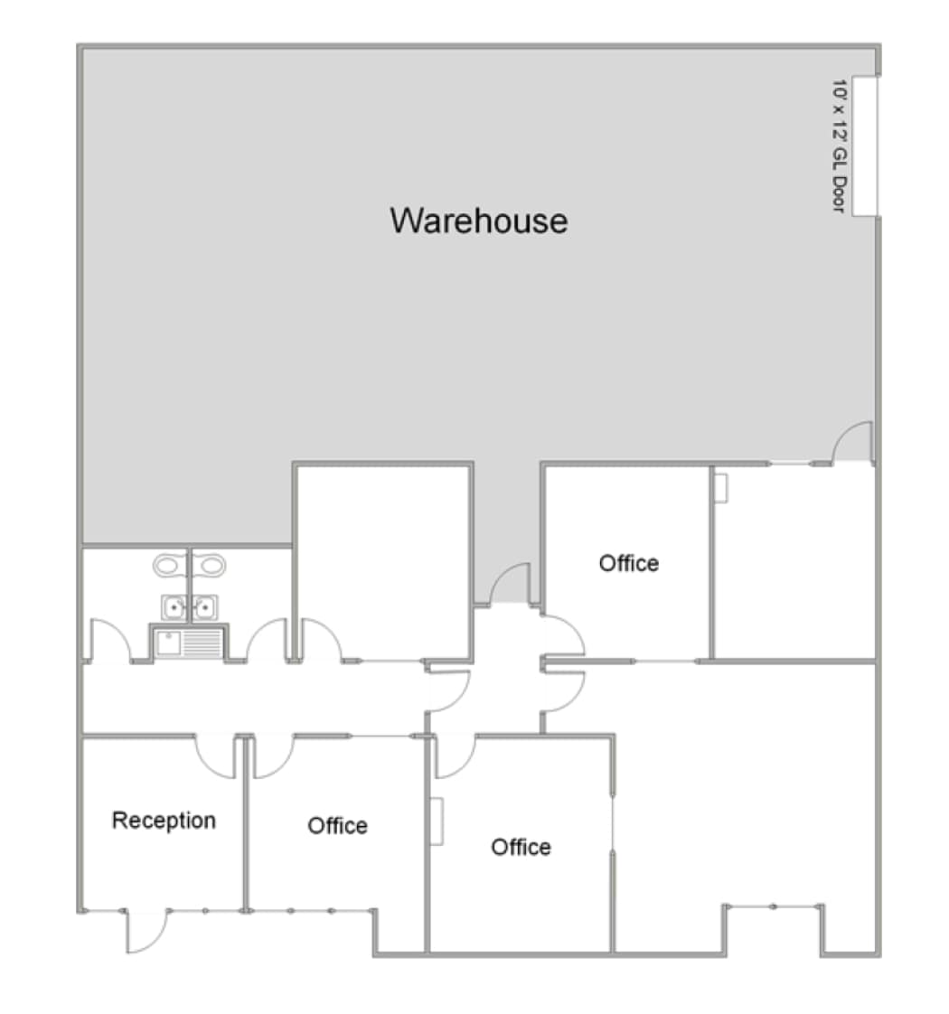 2801 Saturn St, Brea, CA for lease Floor Plan- Image 1 of 1