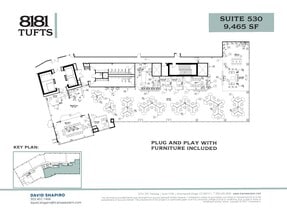 8181 E Tufts Ave, Denver, CO for lease Floor Plan- Image 1 of 4