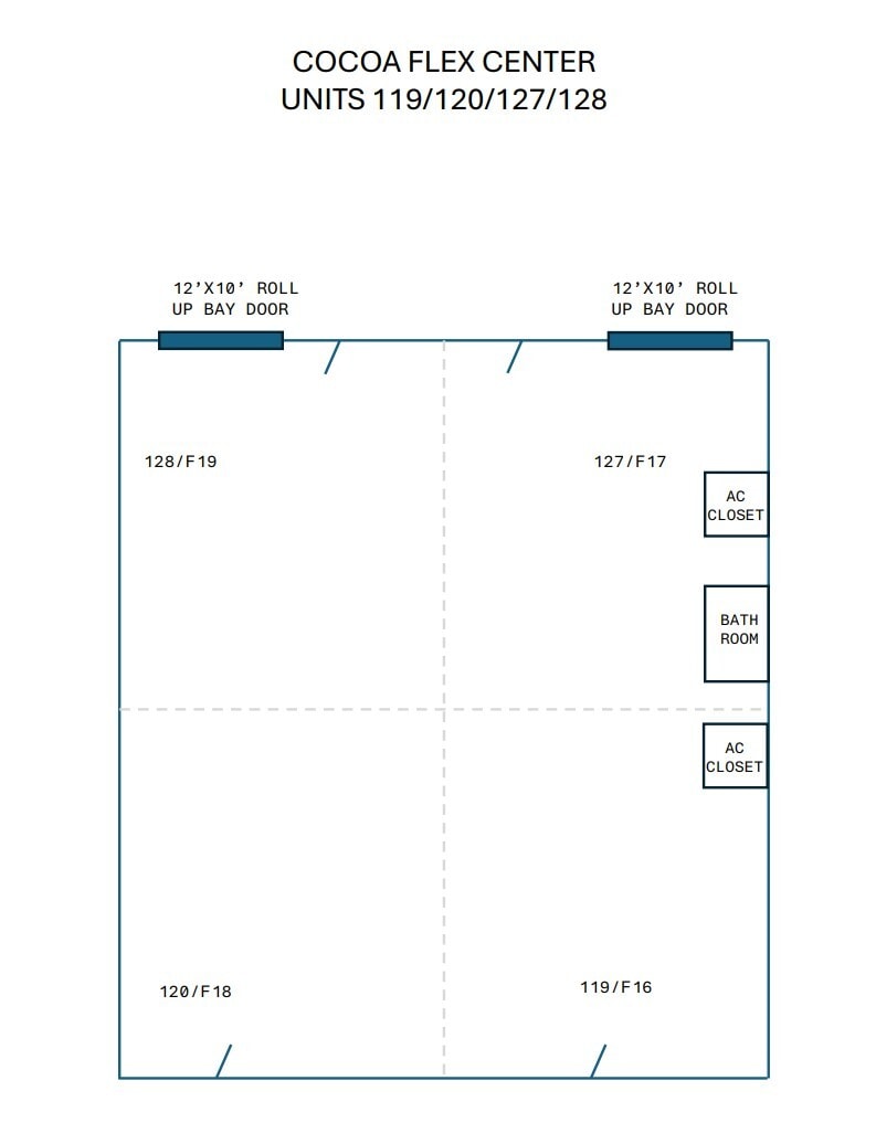 3815 N US Hwy 1, Cocoa, FL for lease Floor Plan- Image 1 of 1