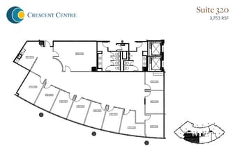100 Crescent Centre Pky, Tucker, GA for lease Floor Plan- Image 1 of 1