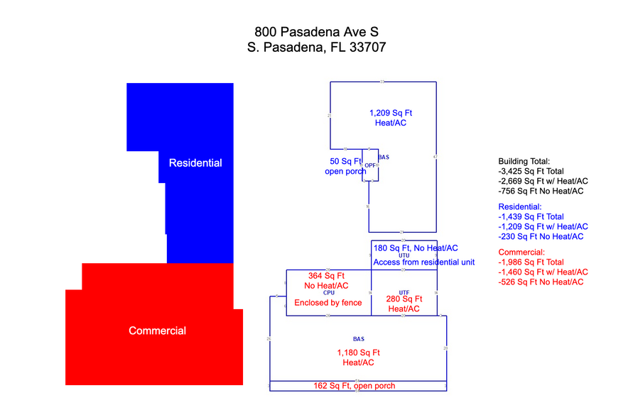 800 Pasadena Ave S, South Pasadena, FL for sale - Site Plan - Image 2 of 38