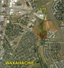 US 287 byp, Waxahachie, TX - AERIAL  map view