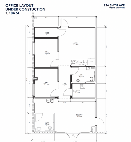 216 S 6th Ave, Pasco, WA for lease - Interior Photo - Image 3 of 5