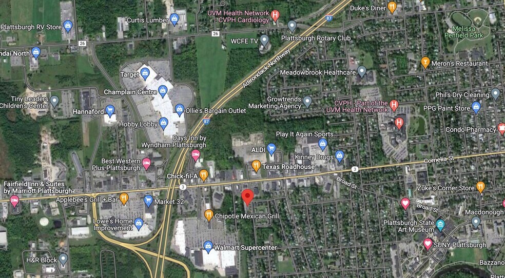 Healey Avenue, Plattsburgh, NY for sale - Aerial - Image 2 of 2