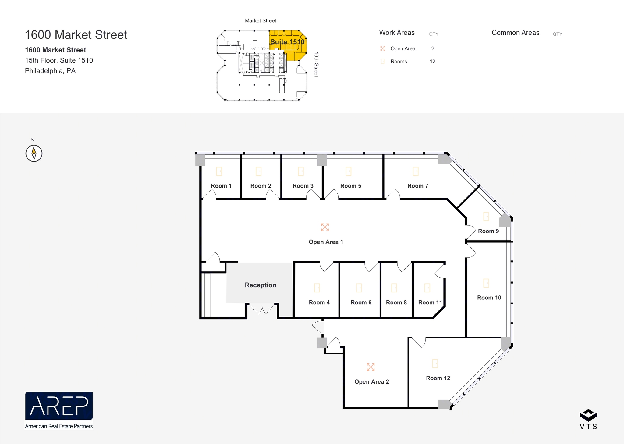 1600 Market St, Philadelphia, PA for lease Floor Plan- Image 1 of 1