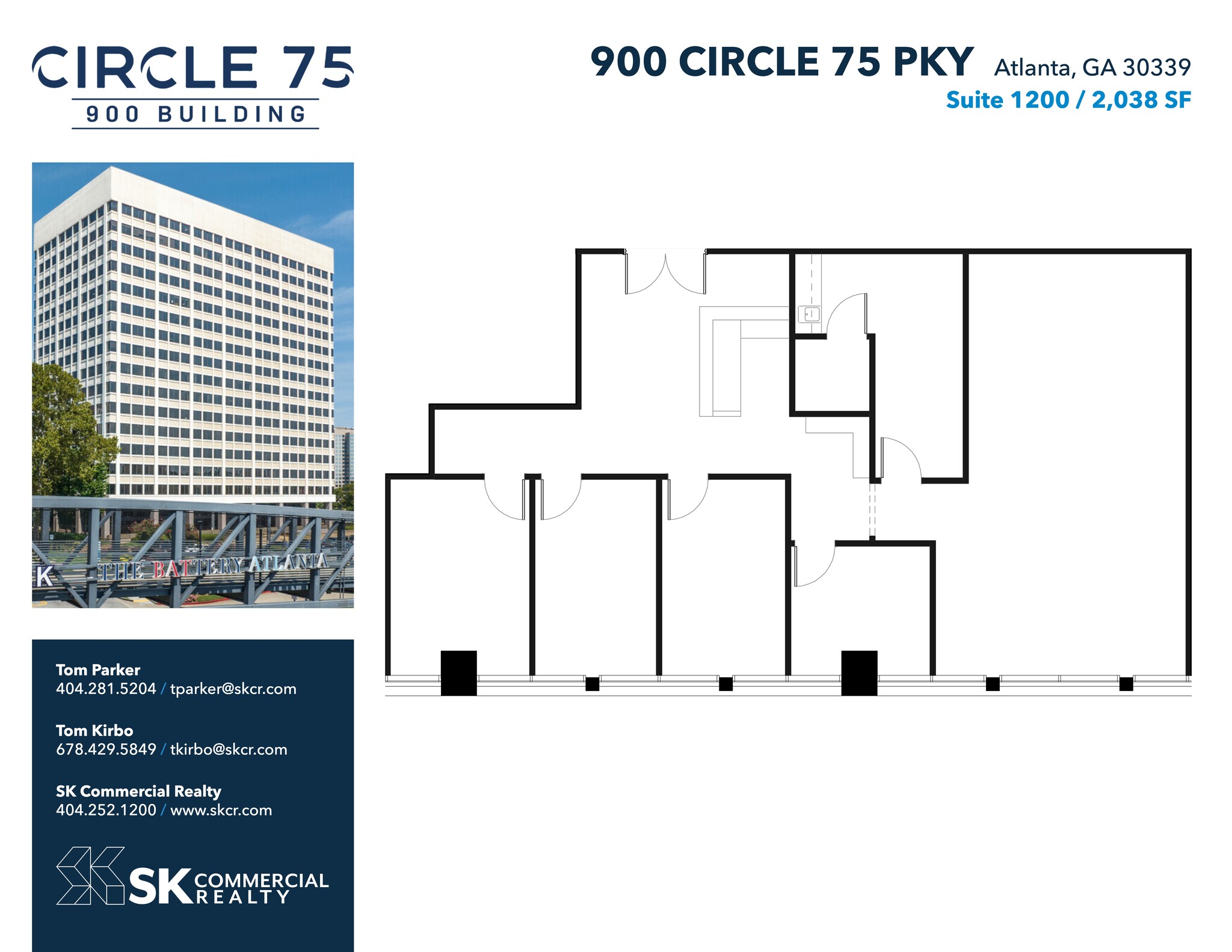 900 Circle 75 Pky SE, Atlanta, GA for lease Site Plan- Image 1 of 1