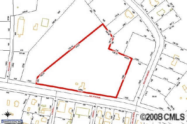 5103 Wilkinson Blvd, Gastonia, NC for sale - Plat Map - Image 3 of 10