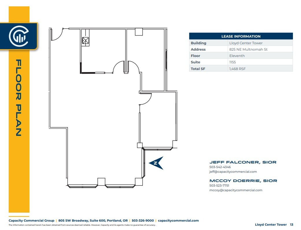 825 NE Multnomah St, Portland, OR for lease Floor Plan- Image 1 of 1