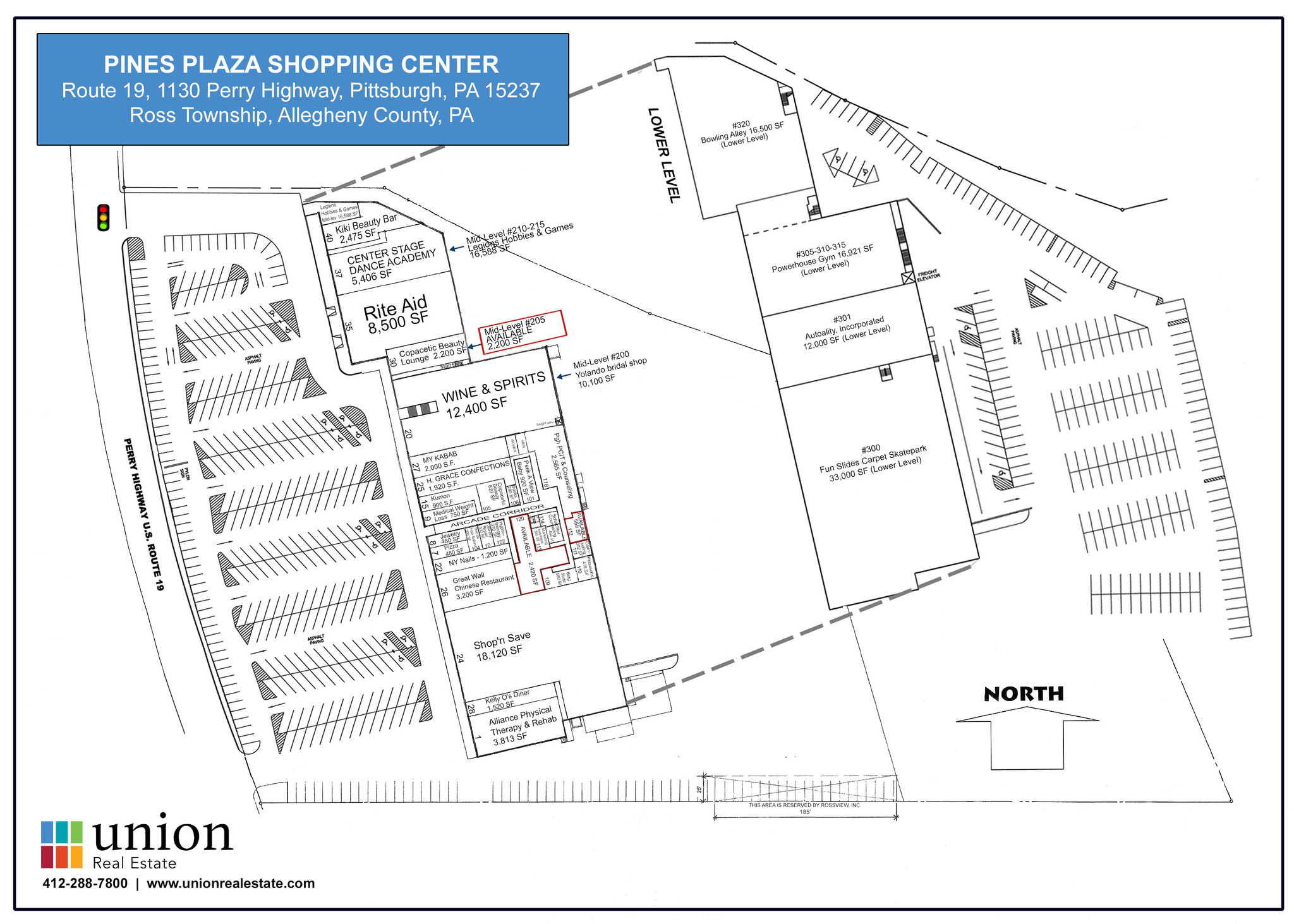 1130 Perry Hwy, Pittsburgh, PA for lease Floor Plan- Image 1 of 1