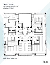 303 Peachtree St Ne, Atlanta, GA for lease Floor Plan- Image 1 of 1