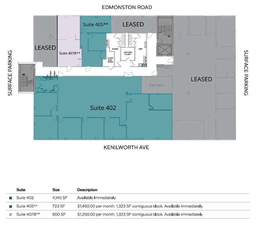 9111 Edmonston Rd, Greenbelt, MD for lease Floor Plan- Image 1 of 1