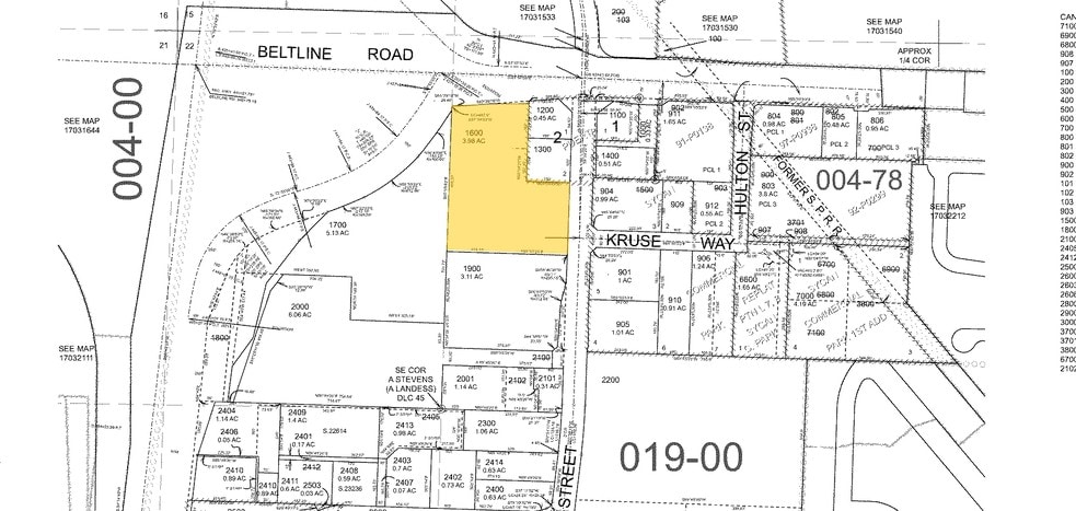 3350 Gateway St, Springfield, OR for sale - Plat Map - Image 1 of 1