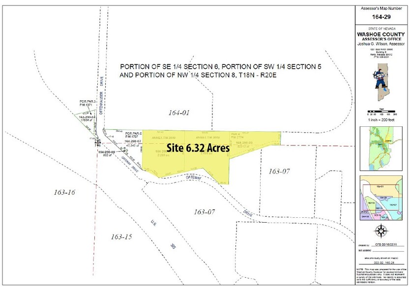 9300 Gateway Dr, Reno, NV for sale - Plat Map - Image 3 of 4