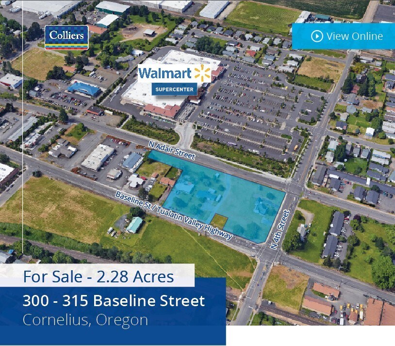 300-315 Baseline St, Cornelius, OR for sale Primary Photo- Image 1 of 2