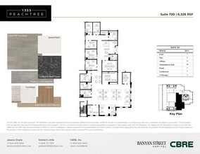 1355 Peachtree St NE, Atlanta, GA for lease Floor Plan- Image 2 of 2