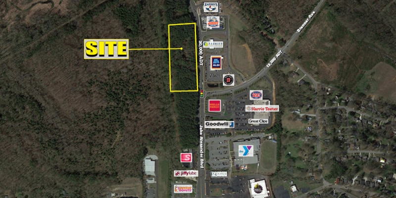 Jake Alexander Boulevard & Brenner Ave, Salisbury, NC for sale - Aerial - Image 1 of 2
