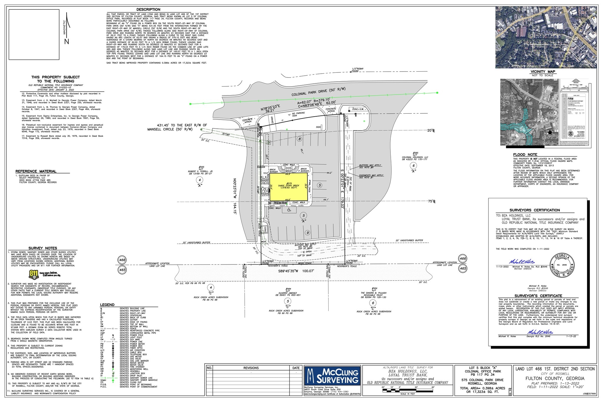 575 Colonial Park Dr, Roswell, GA for lease Site Plan- Image 1 of 1