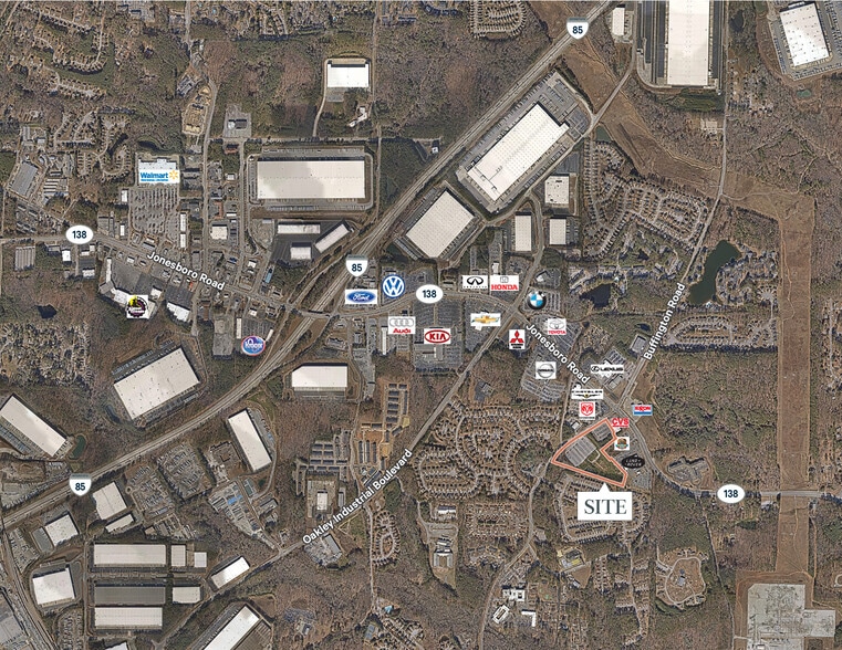 3950 Jonesboro Rd, Union City, GA for sale - Aerial - Image 1 of 2