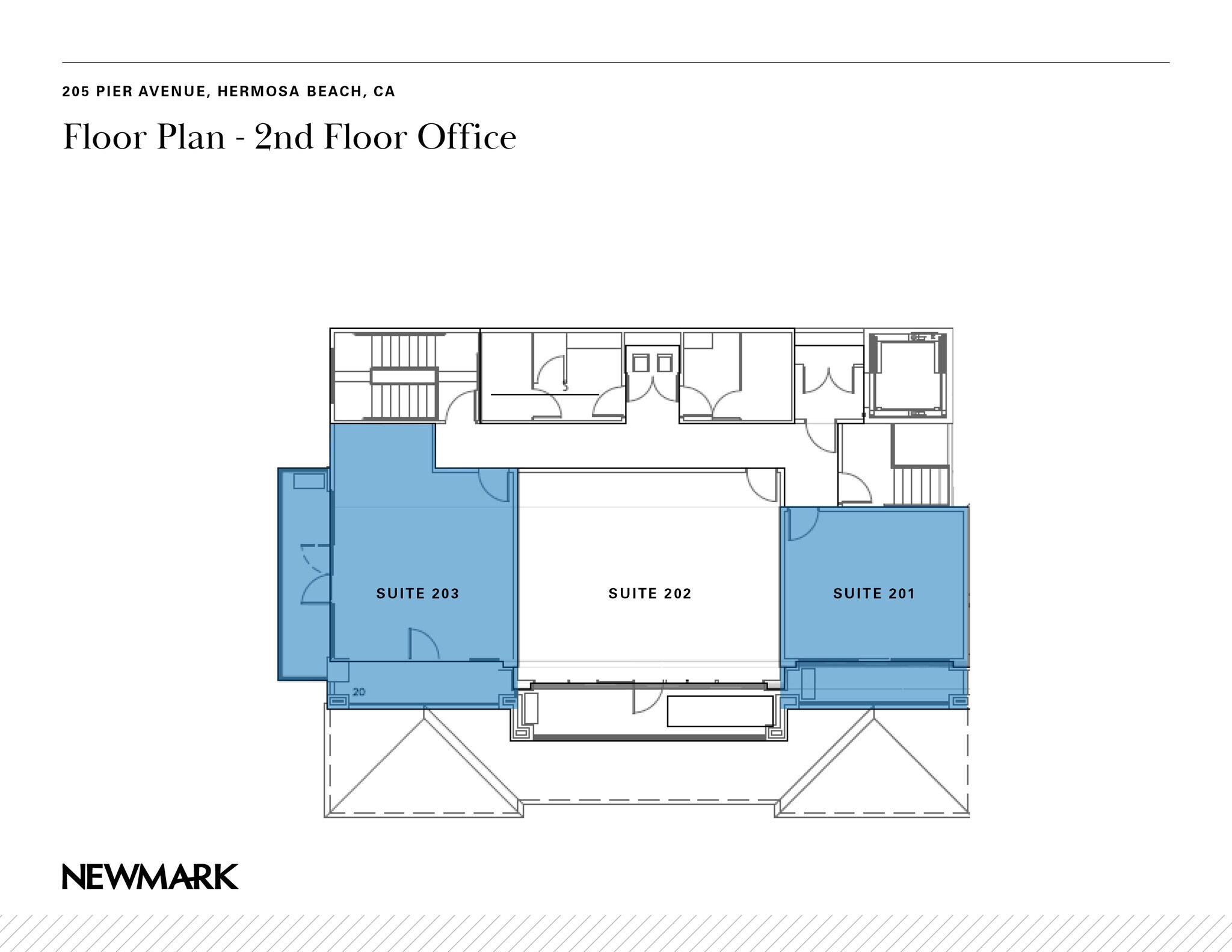205 Pier Ave, Hermosa Beach, CA for lease Floor Plan- Image 1 of 1