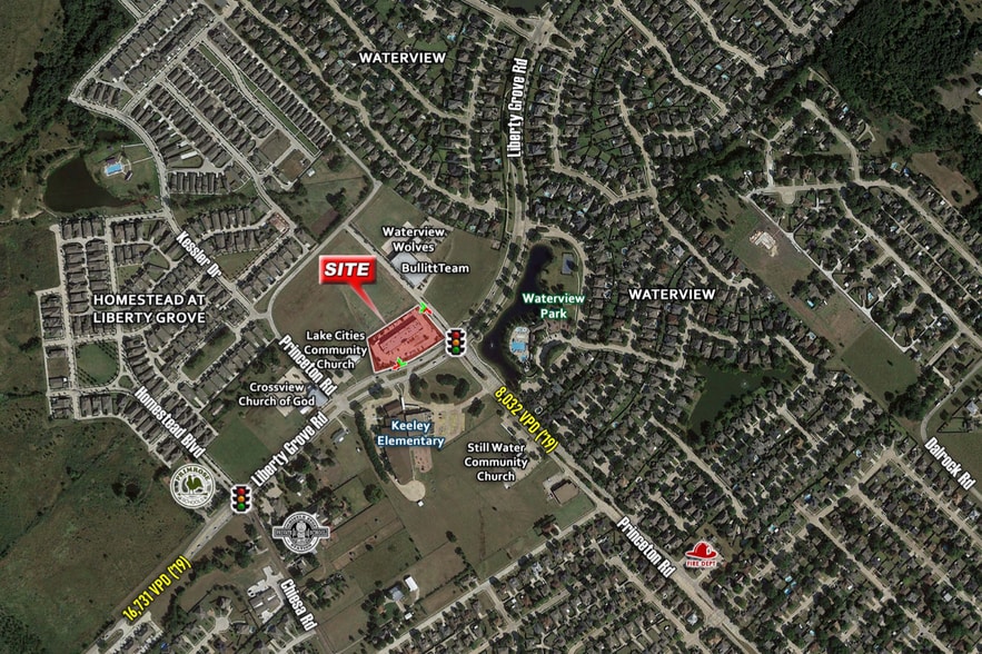 8701 Liberty Grove Rd, Rowlett, TX for lease - Building Photo - Image 2 of 5