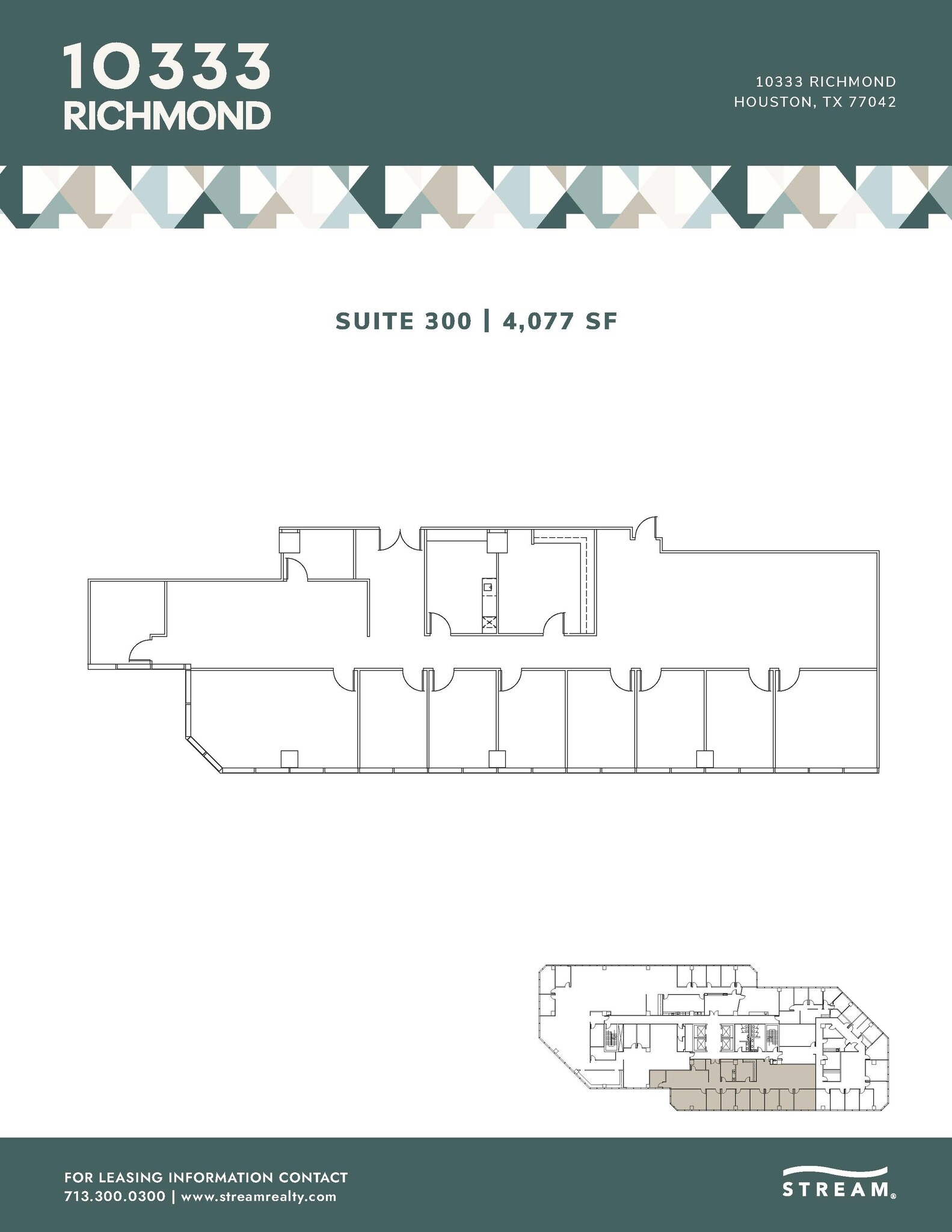 10333 Richmond Ave, Houston, TX for lease Floor Plan- Image 1 of 1