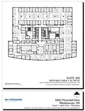6880 Financial Dr, Mississauga, ON for lease Floor Plan- Image 1 of 1