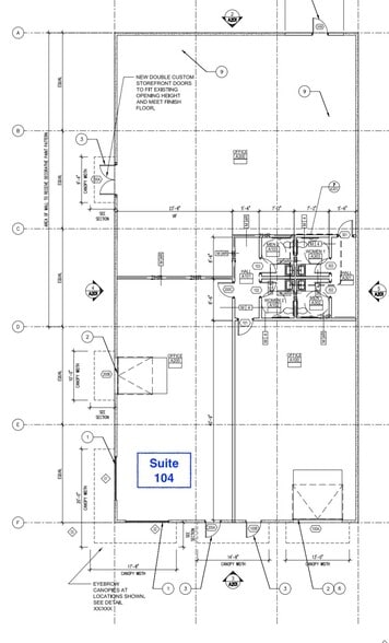 2914 Stanley Ave, Fort Worth, TX for lease - Floor Plan - Image 2 of 2