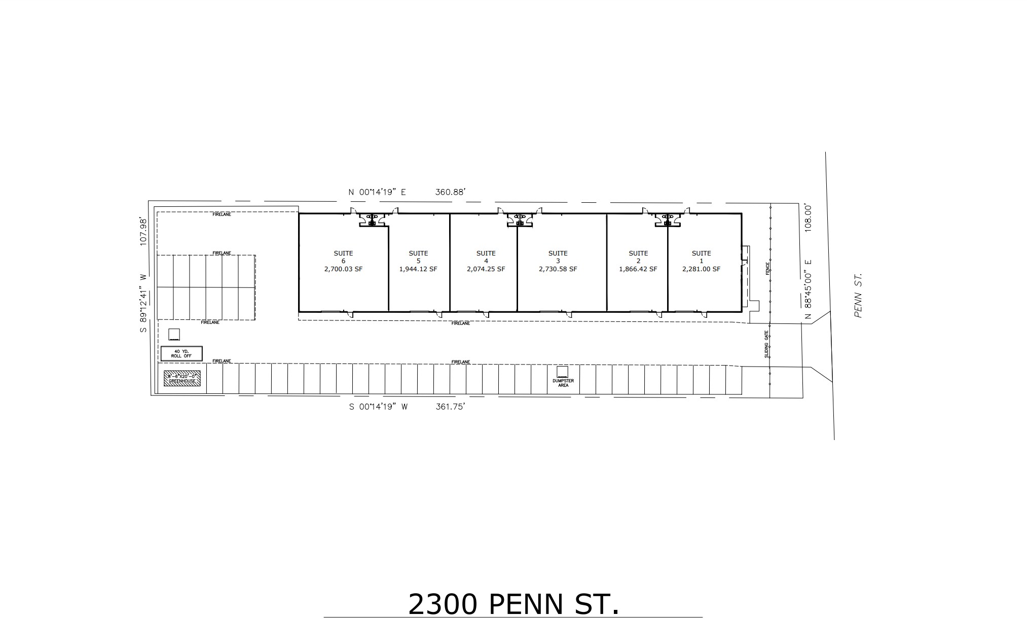 2300 Penn St, Irving, TX for sale Floor Plan- Image 1 of 1