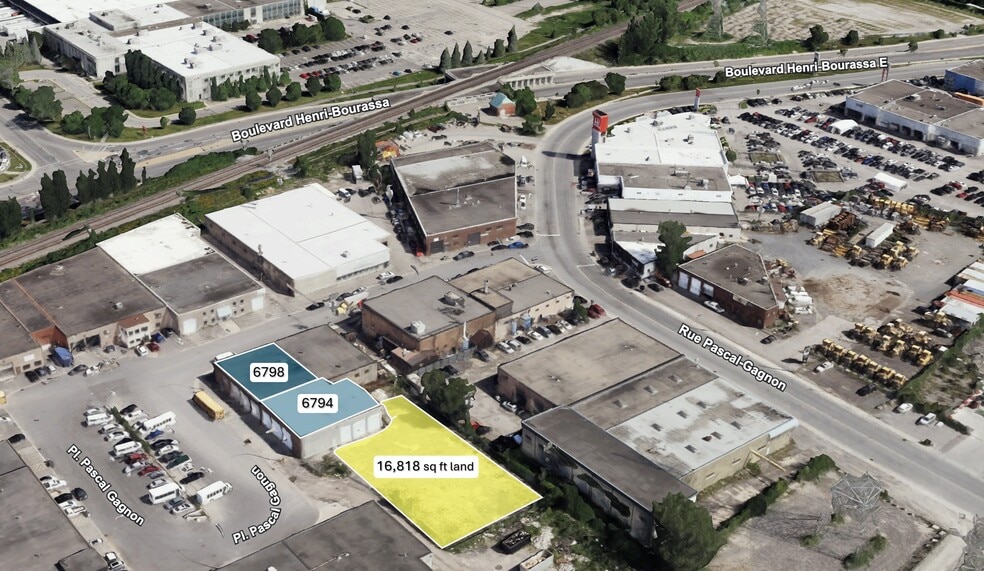 6798 Pl. Pascal-Gagnon, Montréal, QC for lease - Aerial - Image 2 of 24
