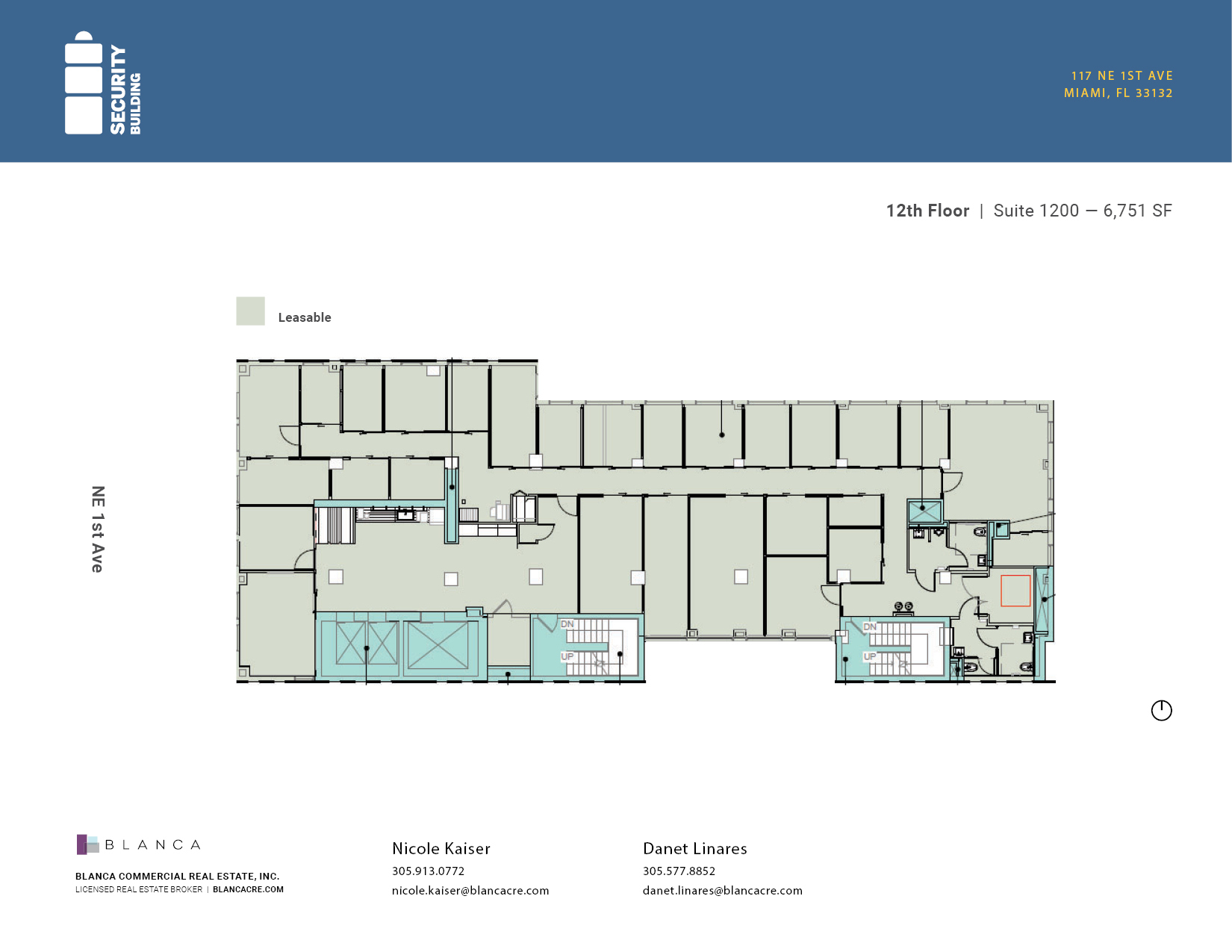 117 NE 1st Ave, Miami, FL for lease Floor Plan- Image 1 of 1