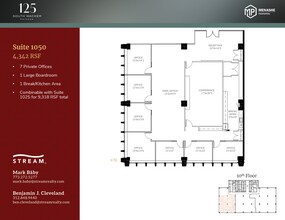 125 S Wacker Dr, Chicago, IL for lease Floor Plan- Image 1 of 1