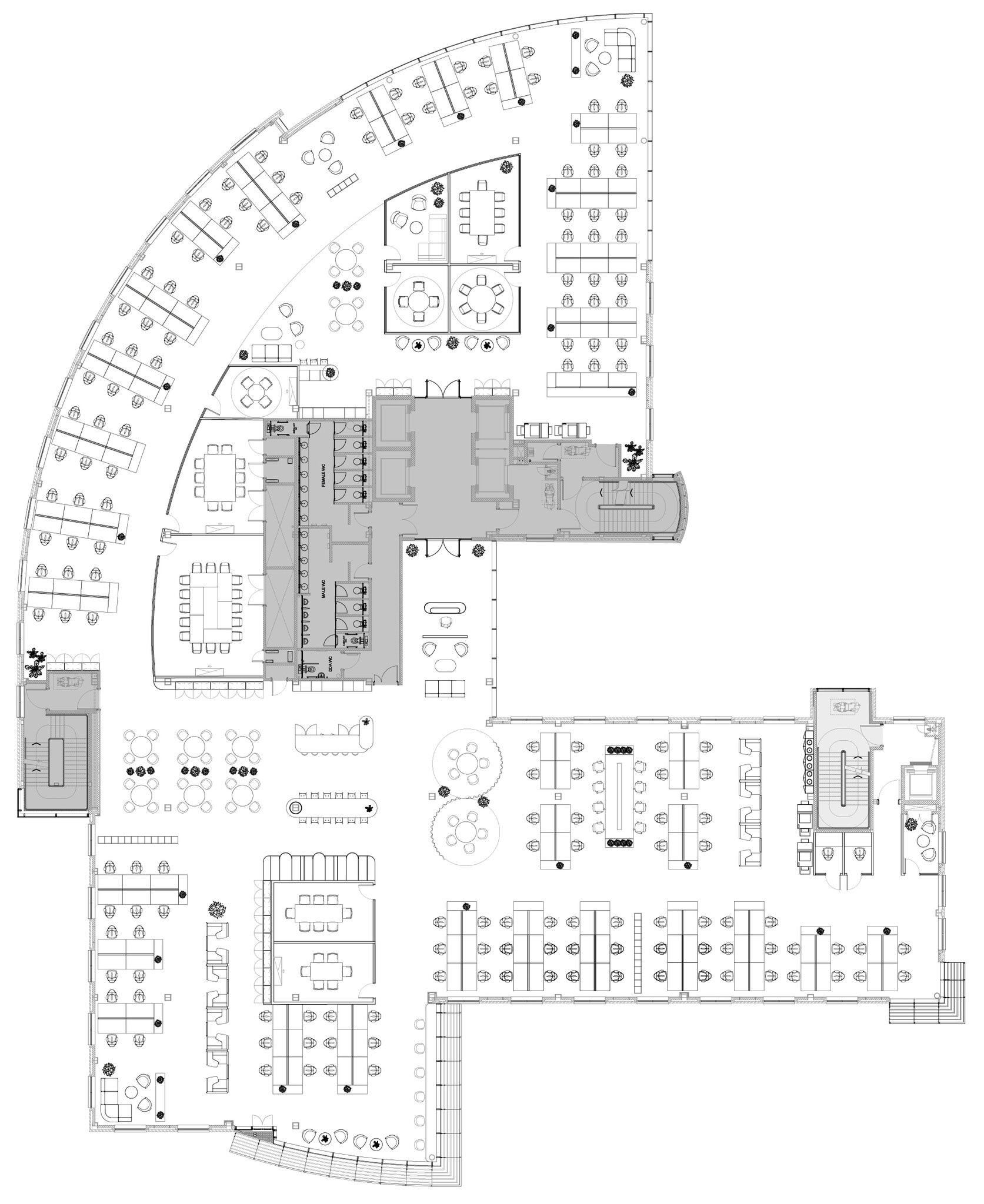 2 Wellington Place, Leeds for lease Typical Floor Plan- Image 1 of 4