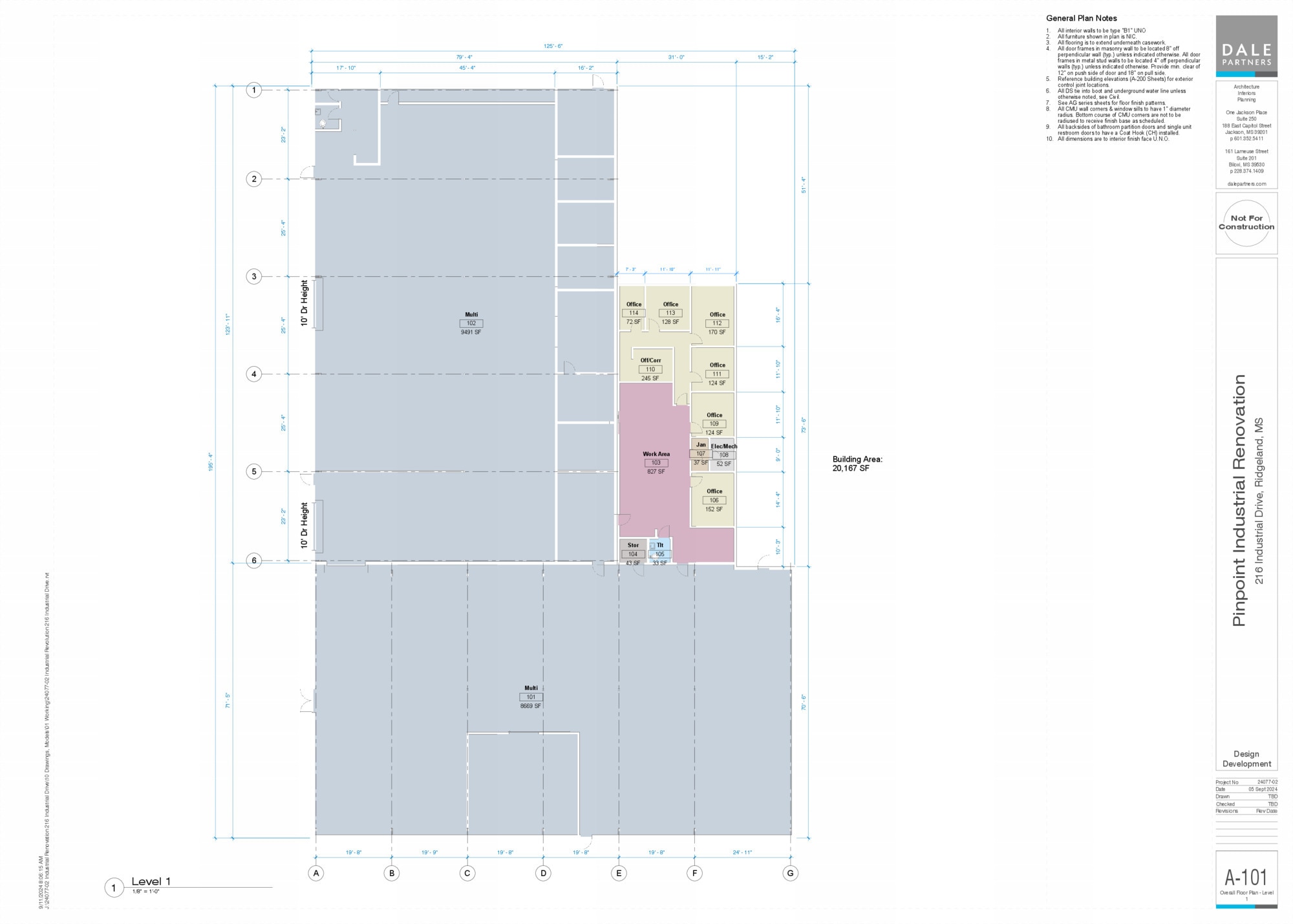 216 Industrial Dr, Ridgeland, MS for sale Floor Plan- Image 1 of 1