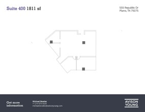 555 Republic Dr, Plano, TX for lease Floor Plan- Image 1 of 7