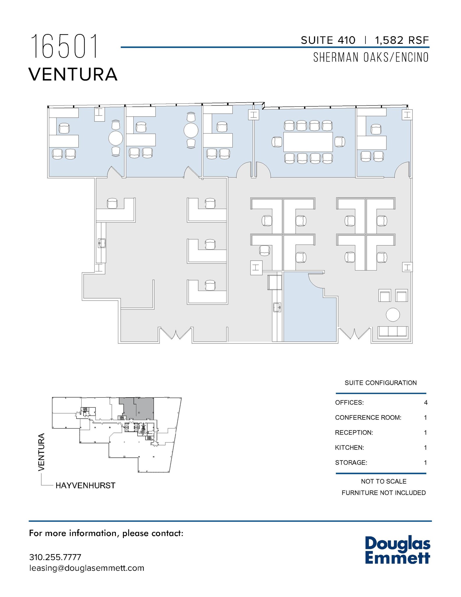 16501 Ventura Blvd, Encino, CA for lease Floor Plan- Image 1 of 1