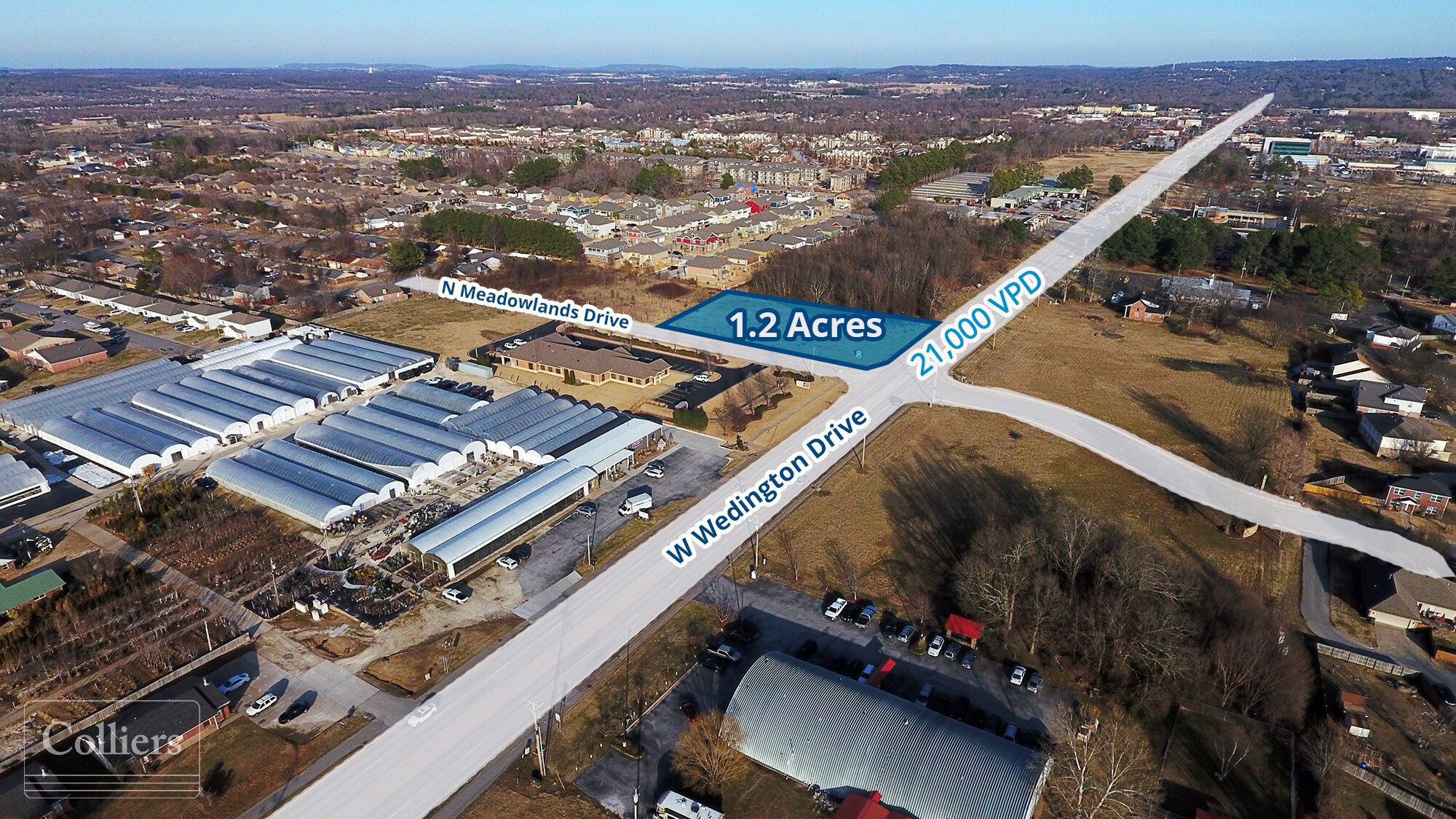 Nec W Wedington Dr & N Meadowlands Dr, Fayetteville, AR for sale Primary Photo- Image 1 of 1