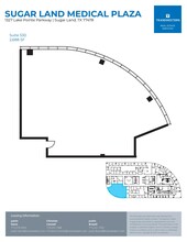 1327 Lake Pointe Pky, Sugar Land, TX for lease Floor Plan- Image 2 of 2