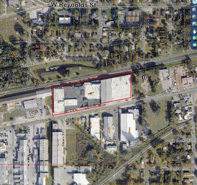 1200 W Martin Luther King Blvd, Plant City, FL for lease - Plat Map - Image 3 of 8