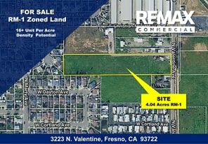 RM-1 ZONED LOT +/- 64 Unit Dev Opportunity - Fourplex or Quadplex