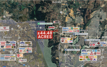 5601 Fishtrap Rd, Cross Roads, TX - AERIAL  map view - Image1