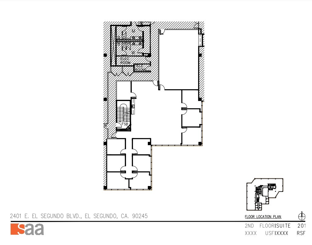 2401 E El Segundo Blvd, El Segundo, CA for lease Floor Plan- Image 1 of 1